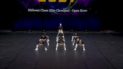Midwest Cheer Elite Cleveland - Open Krew [2021 Open Coed Elite Hip Hop Finals] 2021 The Dance Worlds