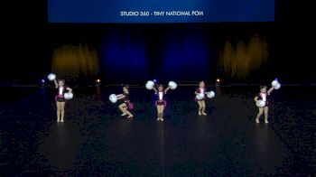 Studio 360 - Tiny National Pom [2024 Tiny - Pom Finals] 2024 UDA National Dance Team Championship