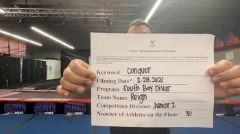 South Bay Divas - Reign [L2 Junior - Medium] 2021 Varsity All Star Winter Virtual Competition Series: Event V