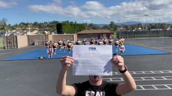 Esperanza High School [High School - High School Situational Sideline/Crowdleading Cheer] 2021&nbsp;USA Virtual Spirit Regional #2 and All Star Dance Regional #1