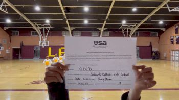 Salpointe Catholic High School [Varsity - Song/Pom - Advanced] 2023 USA Virtual Spirit Regional I