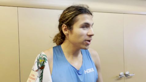 Luis Grijalva On Competing With Josh Kerr In Final Lap Of Millrose Games 3K