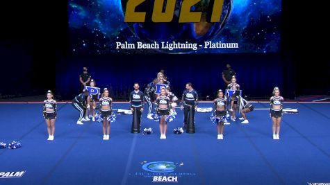 Palm Beach Lightning - Platinum [2021 L6 International Global Coed Finals] 2021 The Cheerleading Worlds