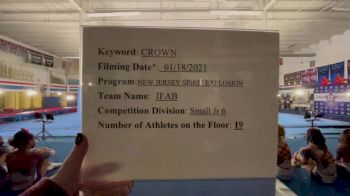 New Jersey Spirit Explosion - JFAB [L6 Junior] 2021 Spirit Unlimited: Virtual Battle at the Boardwalk