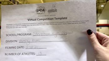 Stevenson High School [Medium Varsity - Pom] 2021 UDA Spirit of the Midwest Virtual Challenge