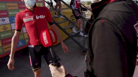 Tim Wellens Before Stage 5 of 2020 Vuelta a Espana