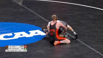 174 lb, R16, Dustin Plott, Oklahoma State vs. Mason Kauffman, Northern Illinois