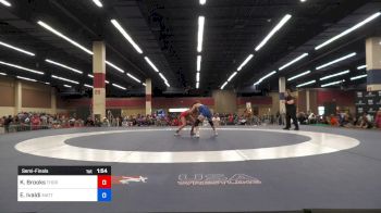 53 kg Semifinal Elena Ivaldi CA (MatTime) vs Karlee Brooks AZ (Thorobred Wrestling Club)