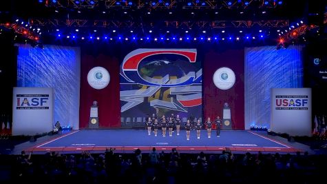 San Antonio Spirit - Team Smoke [2022 L6 International Open Small Coed Semis] 2022 The Cheerleading Worlds
