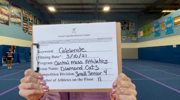 Central Mass Athletics - Diamond Cats [L4 Senior - Small] 2021 Spirit Festival Virtual Nationals