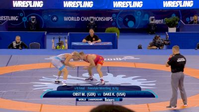 79kg Rround 1 M. OBST (GER) v. Kyle DAKE (USA)