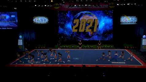 The California All Stars - Ontario - Blue Crew [2021 L6 Senior XSmall Coed Finals] 2021 The Cheerleading Worlds