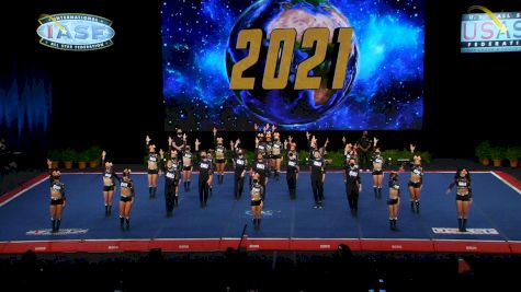 The California All Stars - Livermore - Black Ops [2021 L6 Senior Medium Coed Semis] 2021 The Cheerleading Worlds