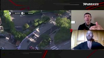 Mike Woods Live Reaction To Daniel Martinez Crash On Tour de France Stage 2