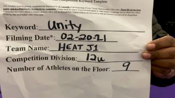 Vega Stars Elite - Heat [L1 Performance Recreation - 12 and Younger (NON) - Small] 2021 Varsity Rec, Prep & Novice Virtual Challenge IV