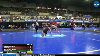 174 lbs Prelim Round 1 - Jayden Curley, Roger Williams vs Zane Mulder, Wartburg
