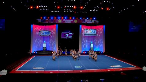 Rockstar Cheer - AC/DC [2021 L6 International Open Non Tumbling Finals] 2021 The Cheerleading Worlds