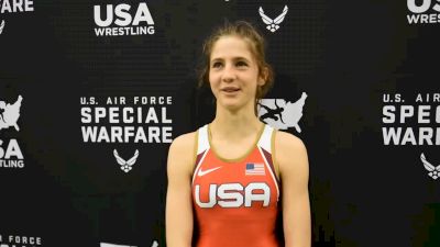 Easton Didiomoff, 16U Girls' Folkstyle Nationals Champion At 94 lbs.