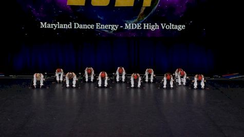 Maryland Dance Energy - MDE High Voltage [2021 Senior Small Hip Hop Semis] 2021 The Dance Worlds