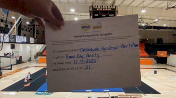 Tahlequah High School [Game Day Varsity] 2022 UCA November Virtual Regional