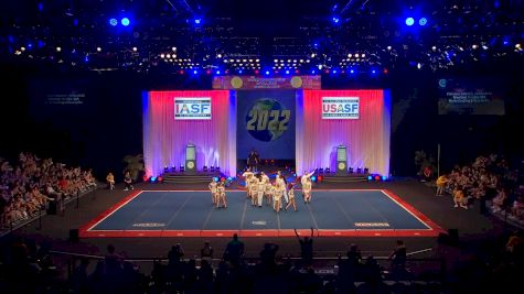 Platinum Athletics - White Gold [2022 L6 International Open Coed Non Tumbling Semis] 2022 The Cheerleading Worlds
