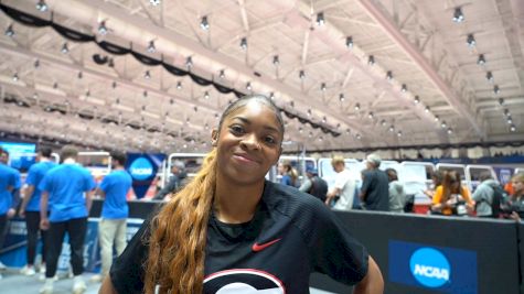 Kaila Jackson Sprints 7.08 To Finish Second In 60m Final