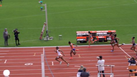 100 Meter Hurdles - University:College Women (Prelims) Heat 1