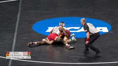 149 R32, Tariq Wilson, NC State vs Michael Blockhus, Minnesota