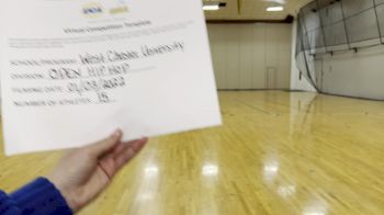 West Chester University - Dance Team [Open - Hip Hop] 2022 UDA Battle of the Northeast Virtual Dance Challenge