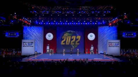 CheerForce San Diego - Blackout [2022 L6 International Open Small Coed Semis] 2022 The Cheerleading Worlds
