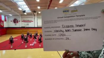 Elizabeth Forward High School [Game Day Large Varsity - Non-Tumble] 2021 UCA January Virtual Challenge
