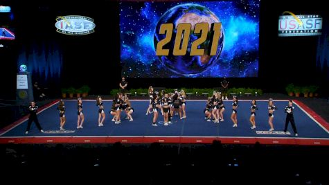 East Celebrity Elite - Hingham - Black Diamonds [2021 L6 Senior Medium Coed Finals] 2021 The Cheerleading Worlds