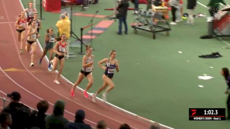 Women's 800m, Heat 1 - Hendrick, Thomas 2:02