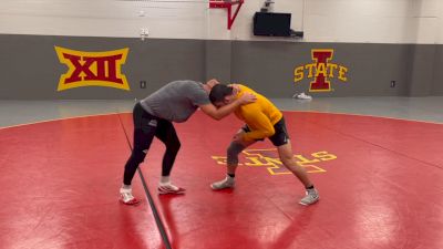 Ian Parker Tangles With Brent Metcalf