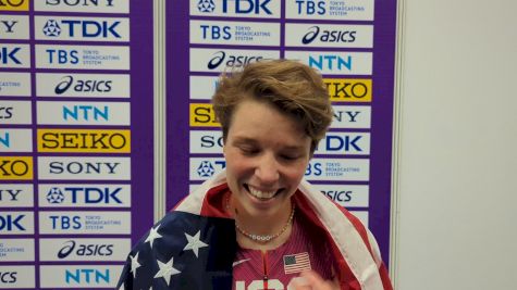 Nikki Hiltz Didn't Let Sore Throat Stop Them From Silver In Women's 1,500m At World Indoor Champs