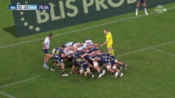 Teariki Ben-Nicholas with a Try vs NSW Waratahs