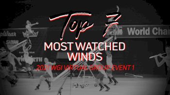 Top 7: Most Watched Winds - WGI Virtual Group Event 1