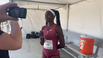 Twanisha Terry Wins The Golden Games 100m