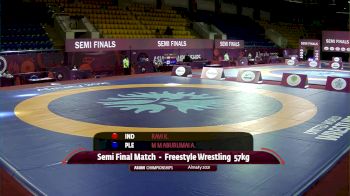 57 kg Semifinal, Ravi (IND) vs Aburumai (PLE)