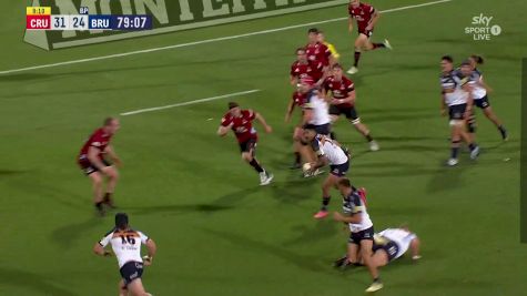 Rob Valetini With A Try vs Crusaders