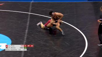 184 lb Quarterfinal, Trey Munoz, Oregon State vs Lenny Pinto, Nebraska