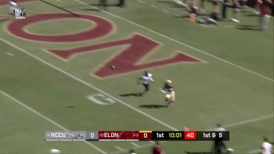 Highlights: N.C. Central Vs. Elon | 2023 CAA Football