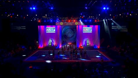 Kansas City Athletic Cheer - CODE BLUE [2022 L6 International Open Coed Non Tumbling Semis] 2022 The Cheerleading Worlds
