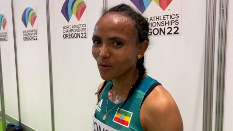 Gudaf Tsegay Wins Heat 3 In Women's 1500m