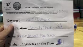 Russell High School [3A Game Day] 2020 KSHSAA Game Day Spirit Virtual Showcase