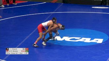 165 lb, R32, Izzak Olejnik, Northern Illinois vs. Rodrick Mosley, Gardner-Webb