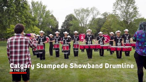 In The Lot: Calgary Stampede Showband Drumline