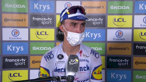 Post Stage: Alaphilippe Takes Emotional Win (FRENCH)