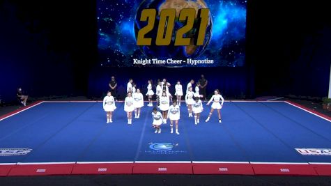 Knight Time Cheer - Hypnotize [2021 L6 International Open Coed Non Tumbling Semis] 2021 The Cheerleading Worlds