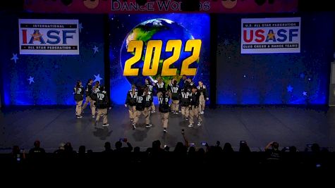 Ultimate Allstars - Red Thunder [2022 Senior Large Coed Hip Hop Semis] 2022 The Dance Worlds